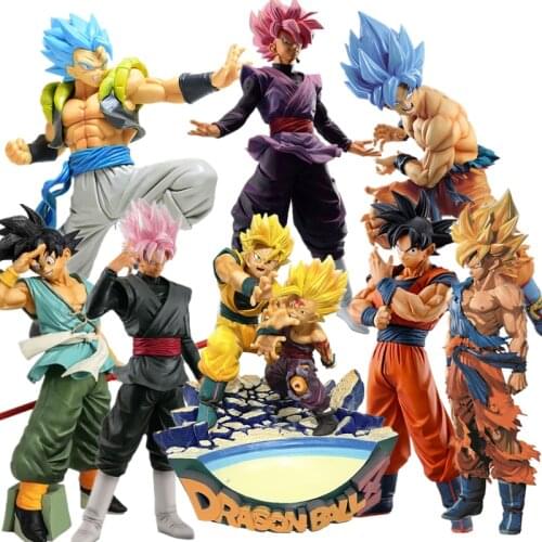 37 Styles Ready Stock Anime Dragon Ball Z Father and Son Figure Gohan Manga Model Super Saiyan Action Figma PVC Toys Goku
