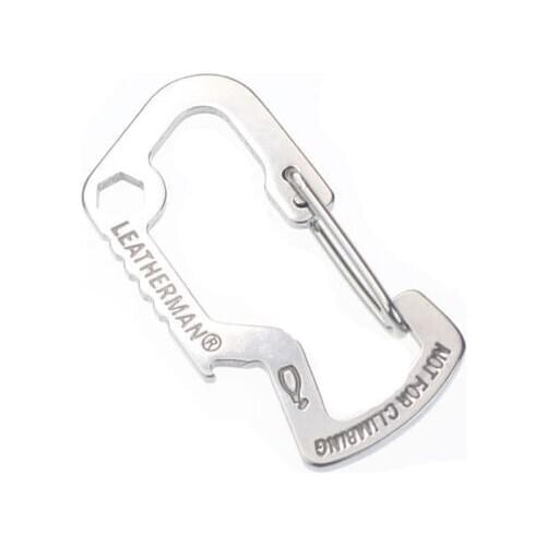 Survival Multi Tools Carabiner Key Chain Keyring Travel Bottle Opener Cap Camping Climbing Snap Clip Lock Buckle Hook #5