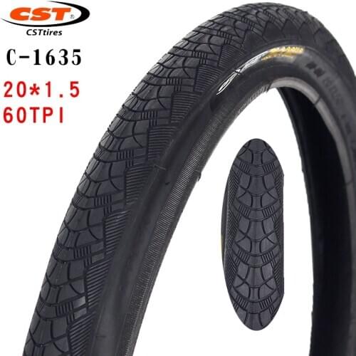 CST C1635 Zeppelin 20 inch folding car tire 1.5 small wheel diameter 406 bicycle tire