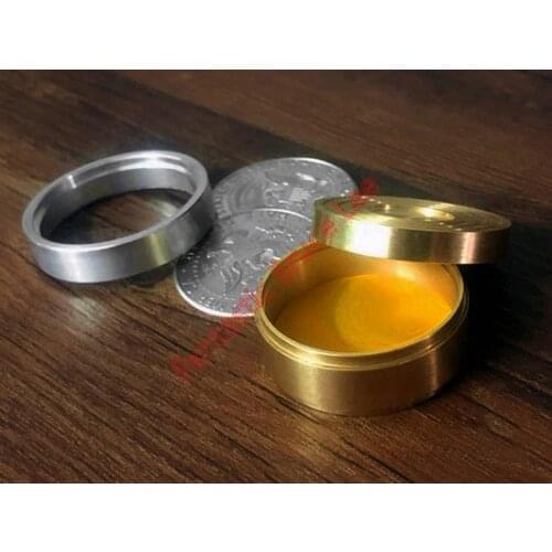 Duvivier Coin Box (Half Dollar) --Magic Trick, Fun Magic, Party Magic