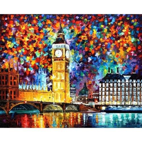 Full Square / Round Drill 5D DIY Diamond Painting "Landscape" 3D Embroidery Cross Stitch Mosaic Rhinestone Home Decor Gift-CX-31