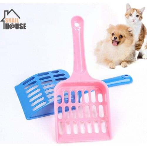 Wanmeng cat litter shovel pet toilet scoop large grid cat litter shovel strong and durable cat litter shovel light and compact