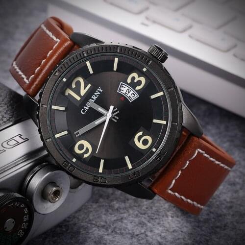 Men Military Casual Watches Quartz Luxury Brand Leather fashion business watches man relojes hombre relogio masculino zegarek