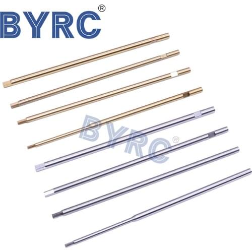 1Pcs/set Titanium Plating White steel 1.5/2/2.5/3mm Hexagon Screwdriver Screw Driver Screwdriver bit Tool Kit for RC Model Car
