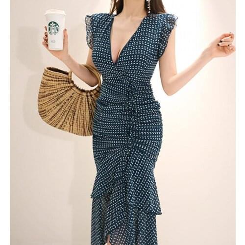 Летние платья миди Qunque/群鹊 China At AliExpress