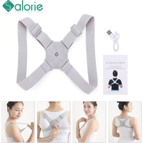 Shoulder Corrector Training Belt Intelligent Posture Electronic Reminder Back Support Adjustable Smart Brace Support Belt