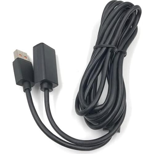 100pcs 2.75M power charger extension cable for Xbox 360 Kinect sensor