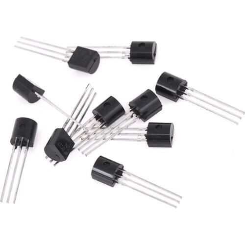 High Quality 10Pcs/lot 2N5457 2N5457G TO-92 N-Channel Transistor Black