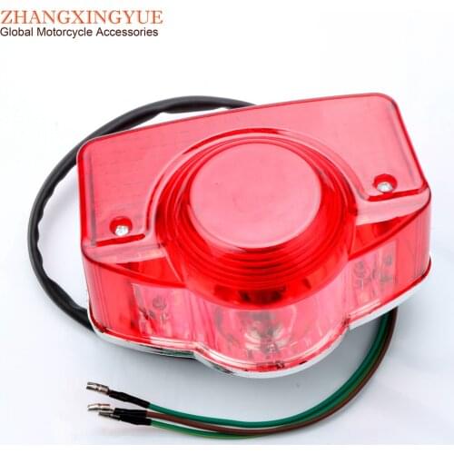 Motorcycle taillight assembly for Honda C70 CL70 CL90 CT90 S90 CB100 CL100 CB125 CB175 CL125 SS125 CL175 33701 33700