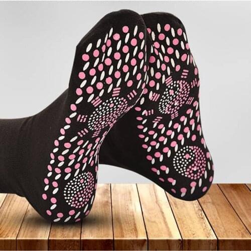 Woman Socks Men Winter Outdoor Skiing Cycling Sport Heate Care Socks Tourmaline Magnetic Therapy Breathable Foot Massager Warm