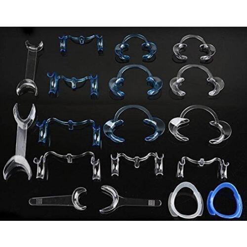 18X Dental Intraoral Cheek Lip Retractors Mouth Openers O C M T Fish Shapes SALE