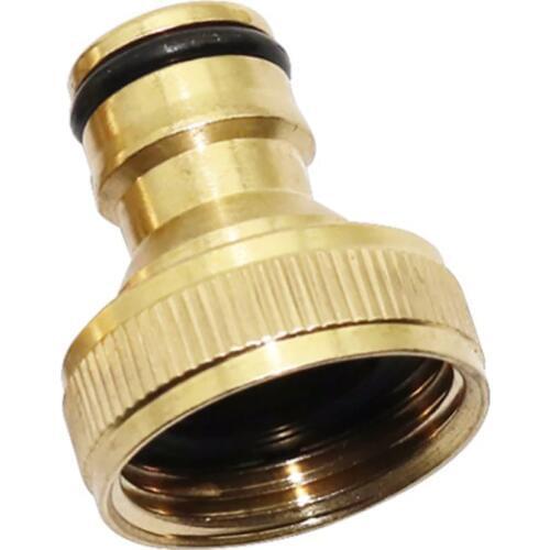 Copper Nipper Quick Connectors with 3/4'' Female Thread Garden Irrigation Watering Pipe Fitting Adapter hose connector 2 Pcs