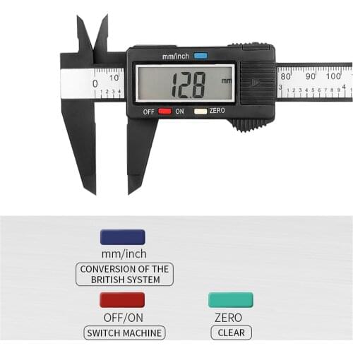 Digital Electronic Caliper 0-150Mm Messschieber Measuring Instrument Vernier Calipers Micrometer