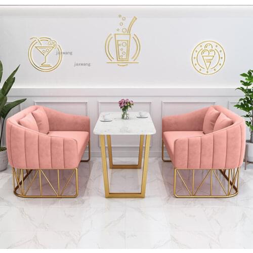Living Room Home Furniture Leisure Back Sofas Clothing Store Restaurant Office Fabric Sofa Small Apartment Coffee Table Chair