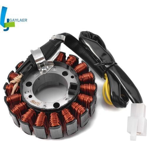Motorcycle Generator Stator Coil for Honda NSS250 Reflex Jazz 2001-2003 Forza 250 MF06 1997-2003 FES250 Foresight 1998-2005
