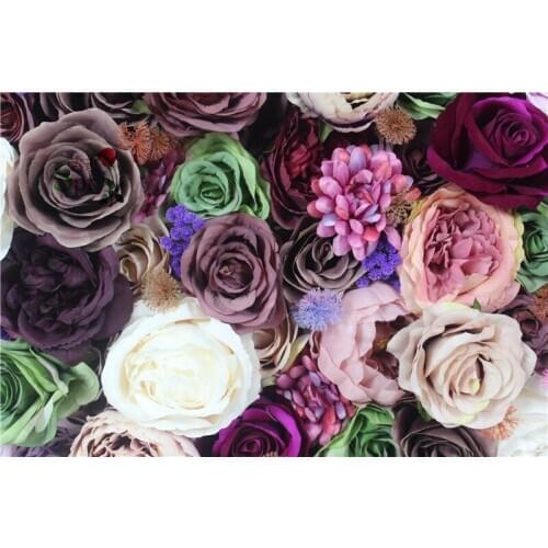 SPR 3D High quality 10pcs/lot wedding flower wall wedding occasion backdrop decorative artificial flower table centerpiece