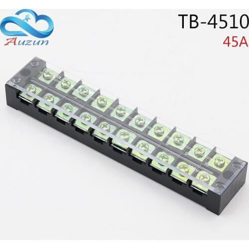 TB-4510L connection terminal splice wiring current 45A connection flame retardant wire connector 10P bit fixed
