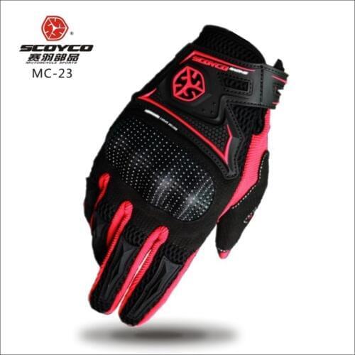 2018 Spring New Scoyco motorcycle shield glove Knight motorbike riding outdoor locomotive gloves breathable wear-resistant