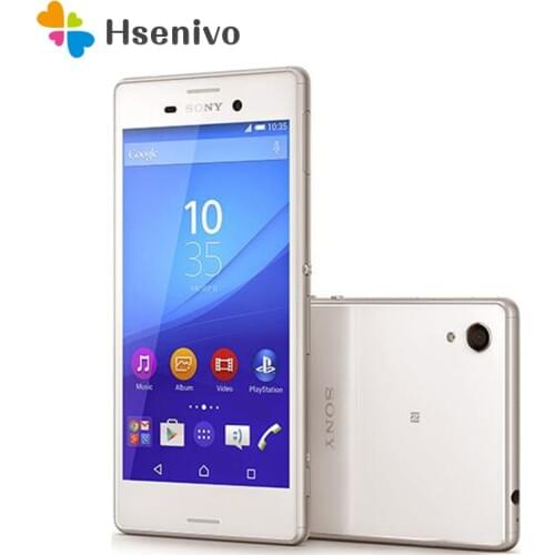Sony Xperia M4 Refurbished-M4 Aqua Dual E2363 Dual Sim Original phone Android 2G RAM 16GB ROM GPS Wi-Fi 5.0 inch 2400mAh Battery