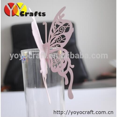 High quality best sell various designs laser cut chair place card holder made in china