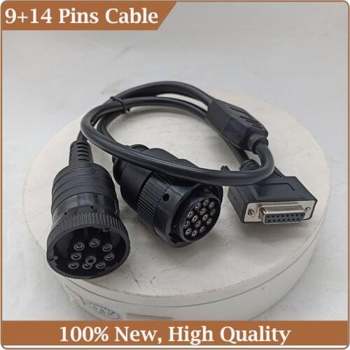High Quality ET Wire Harness 9+14 Pins Cable For Caterpillar ET3 ET4 CAT Diagnostic Tool Adapter
