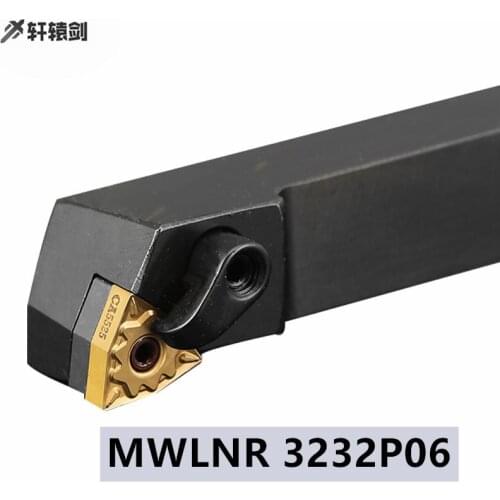 1 pc MWLNR MWLNL 3232P06 3232P08 Turning Right External Lathe Support Tool CN WNMG