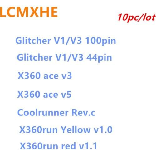 10PCS) Black ACEV3 RUN Yellow V1.0 Red V1.1 Blue V1 Blue V3 BGA big IC for Xbox 360 repair parts