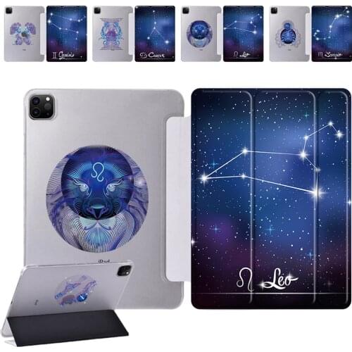 Tablet Case for Apple IPad Pro 11"/Pro 9.7"/Pro 10.5" star sign PU leather Stand Cover Case with Smart Sleep Wake+ Stylus
