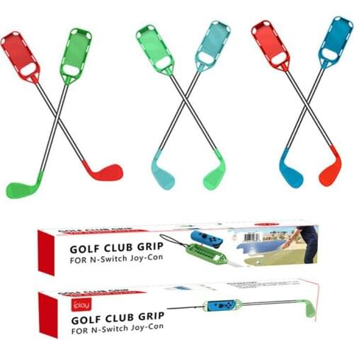 Controller Hand Grips Joy-Con Case Golf clubs Mario Golf: Super Rush For Nintendo Switch Handle NS N-Switch Console Accessories