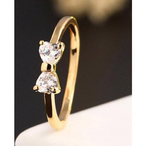 FAITOLAGI Rings With Cubic Zirkonia For Women