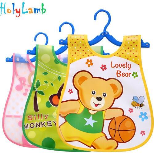 HolyLamb Plastic Bibs For Babies