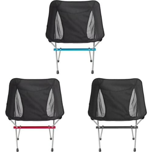 Multifunctional Aluminum Alloy Camping Fishing Chair Outdoor Hiking Pinic Barbecue Soft Folding waterproof Leisure Tools Chair
