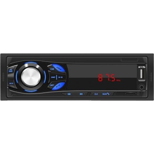 1044 In-dash Multifunctional MP3 Multi-media Player Handsfree Bluetooth LED Screen MP3 TF U Disk FM Car Radio Player for 12V Veh