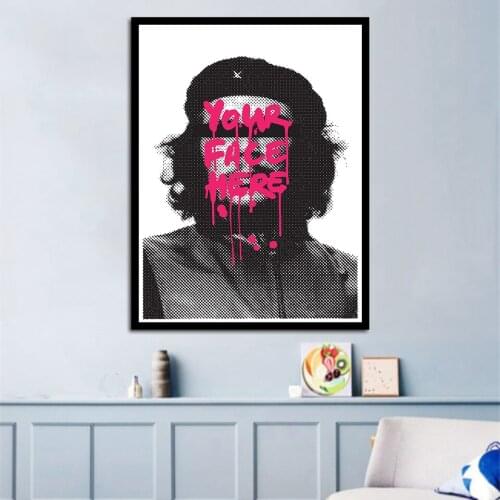 Wall Art Print Canvas Home Decoration Abstract YOUR FACE HEAR Pictures Nordic Style Modular Poster For Living Room