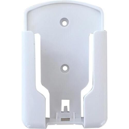 Plastic Air Conditioner Remote Control Holder Case Wall Mount Storage Box White Hook Holder Strong Hanger Organizer