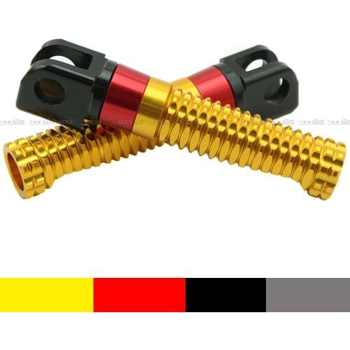 For SUZUKI HAYABUSA GSXR1300 BKing GSX1300R Rider Front Footpeg Foot Pegs Footrest Anti Slip 2014 2015 2016 2017 2018 2019 2020