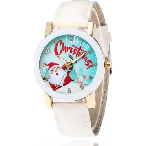 Reloj mujer New Women Watch Kids Sports fashion cartoon Watch leather Quartz Wristwatch Boy Students Watch Christmas gift