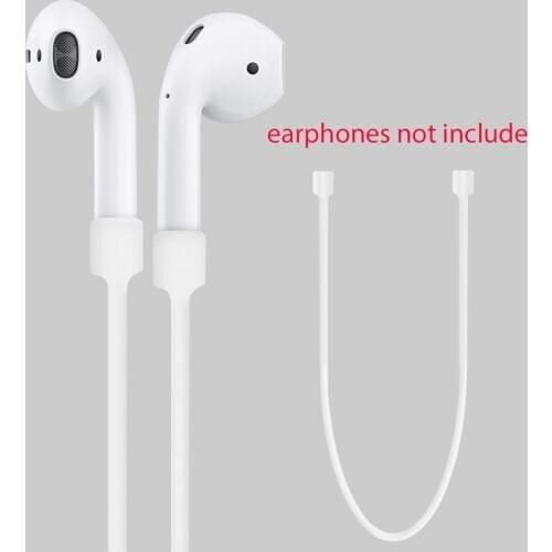 2in1 Earphone Strap for AirPods 2 3 pro case accessories TWS Anti Lost Strap Silicone Rope for Bluetooth Earphone String Cable