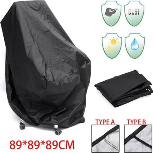Outdoor chair cover waterproof and dustproof seat cover 89*89*120/89cm
