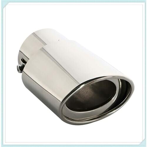 Universal Car Exhaust Muffler Tip Round Stainless Steel for BMW Z3 M3 Convertible Mini 318ic 318ti 2002 - 2009