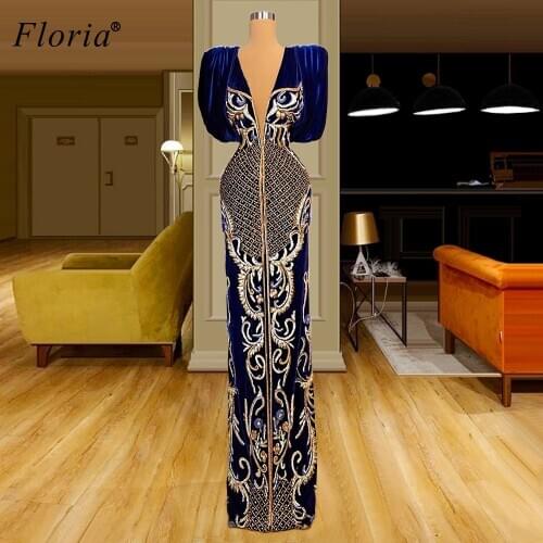 2 Designs Handmade Mermaid Prom Dresses 2020 Long V-Neck Evening Dresses Women Party Night Sexy Vestido De Fiesta De Boda Custom