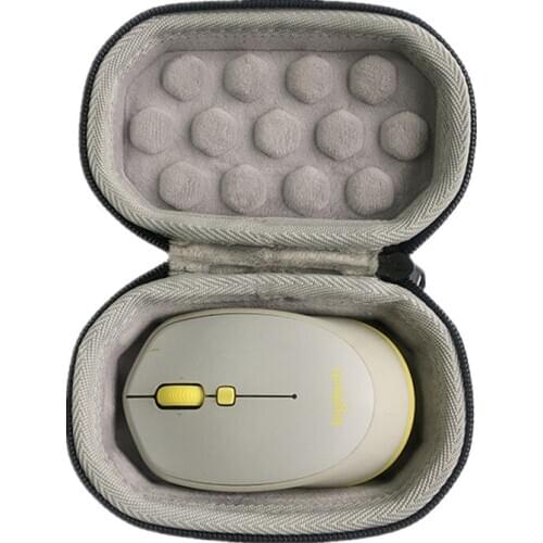 Hard Shell Storage Box Protective Bag for Logitech M337 M336 Wireless Mouse Carrying Case