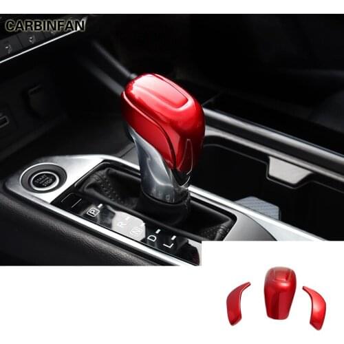 Car Interior Mounting Accessories Decoration Products Carbon Fiber Gear Head Shift Cover For Nissan Sylphy Sentra 2020 2021