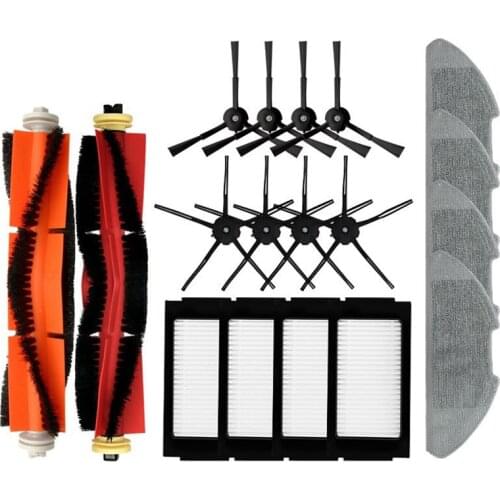 For Xiaomi Mi Robot Vacuum Cleaner Mijia PRO Main Roller HEPA Filter Mop Cloth Rag Side Brushes Filter Accessories