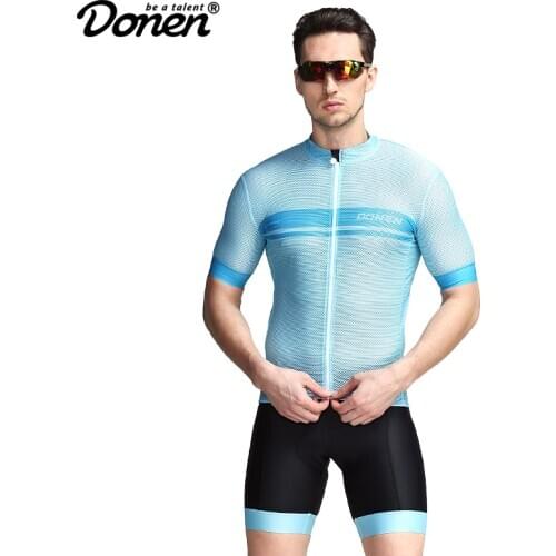 DONEN New Arrive Summer Short sleeves Cycling Set Cycling jersey Cycling shorts Cycling pants Bicycle jacket MTB Bike ciclismo