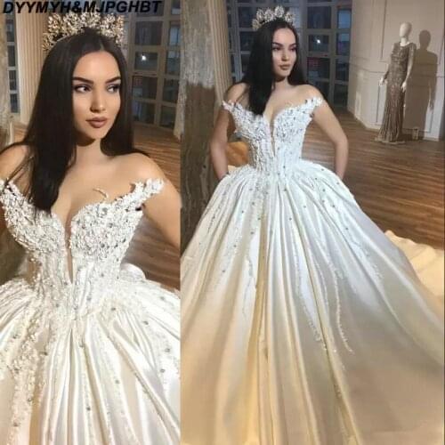 Атласные свадебные платья DYYMYH&MJPGHBT China At AliExpress