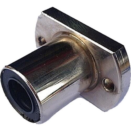1PCS LMH6-LMH40 Plating Elliptical Flange Linear Motion Bearing Trimmed Flange
