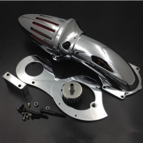 Chrome Motorcycle Air Cleaner Kit Intake Filter For Honda Shadow 600 VLX600 1999