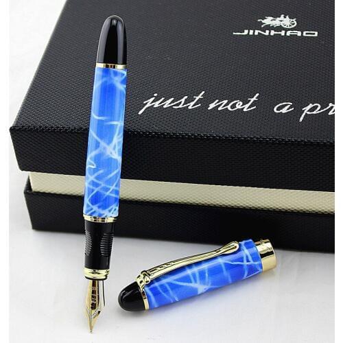 JINHAO X450 Beautiful 23 colors Business Medium Nib fountain Pens New office Business school writing pen