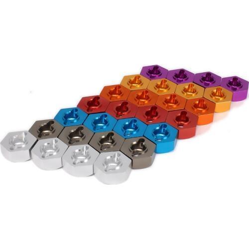 Wheel Hex Mount With Pins(2*10) 180016 For Rc Hobby Model Car 1:10 Hsp Hispeed 94180 Rock Crawler Upgraded Hop-Up Parts